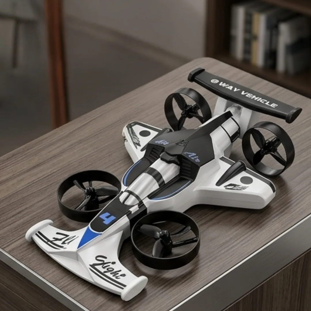 RC Aircraft Drone with Remote Control – Mini Plane Toy with LED Lights & Stable Flight