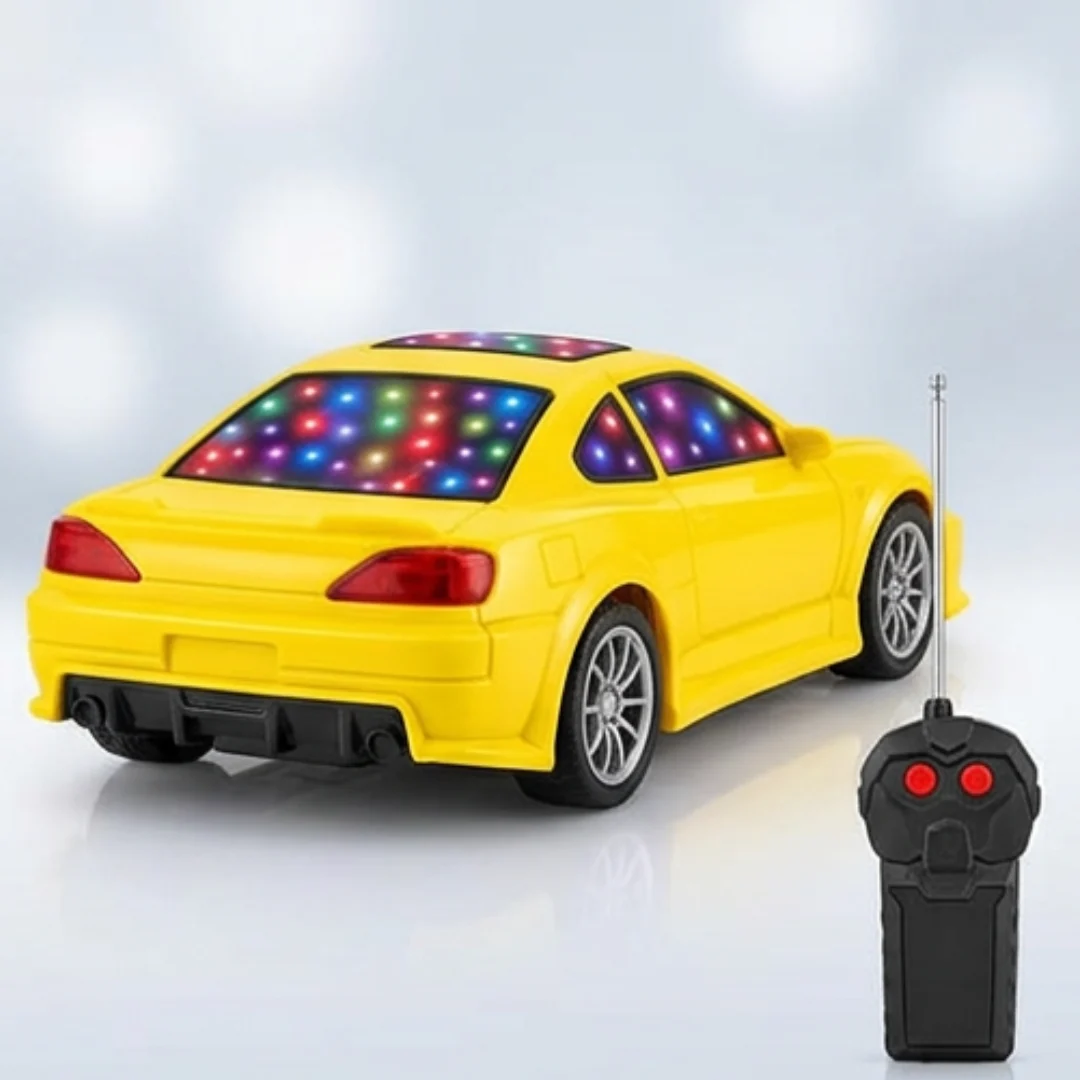 Wonder 3D Speed 1:20 Scale RC Sports Car for Kids – 2 Function Remote Control – view 4