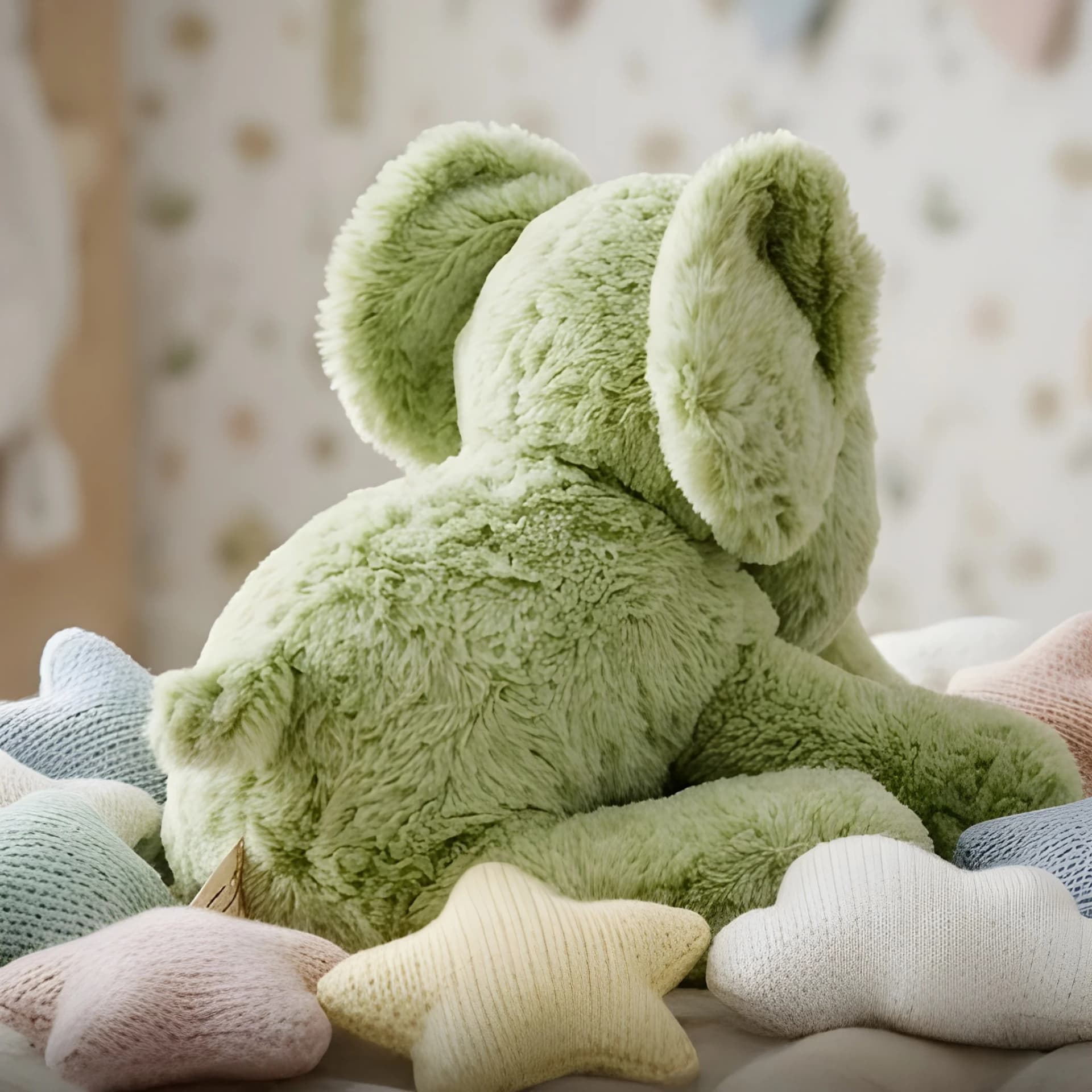 Elephant Soft Toy – Soft & Cuddly Plush Toy | Sitting Elephant with Floppy Ears – elephant gift