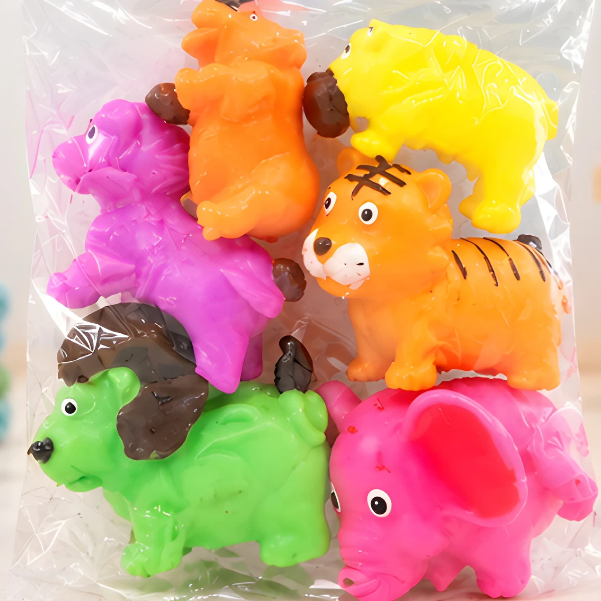 Animal Bath Toy Set – Mini Toys for Water Play – fun bath toys