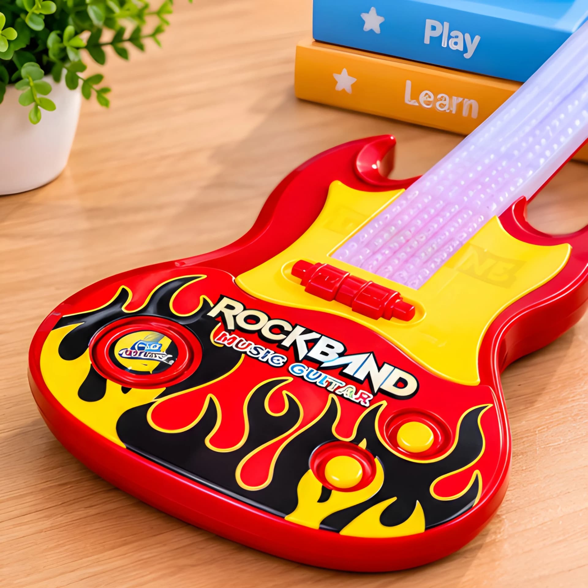 Music Guitar Toy – Battery Operated Musical Toy for Kids – kids music toy