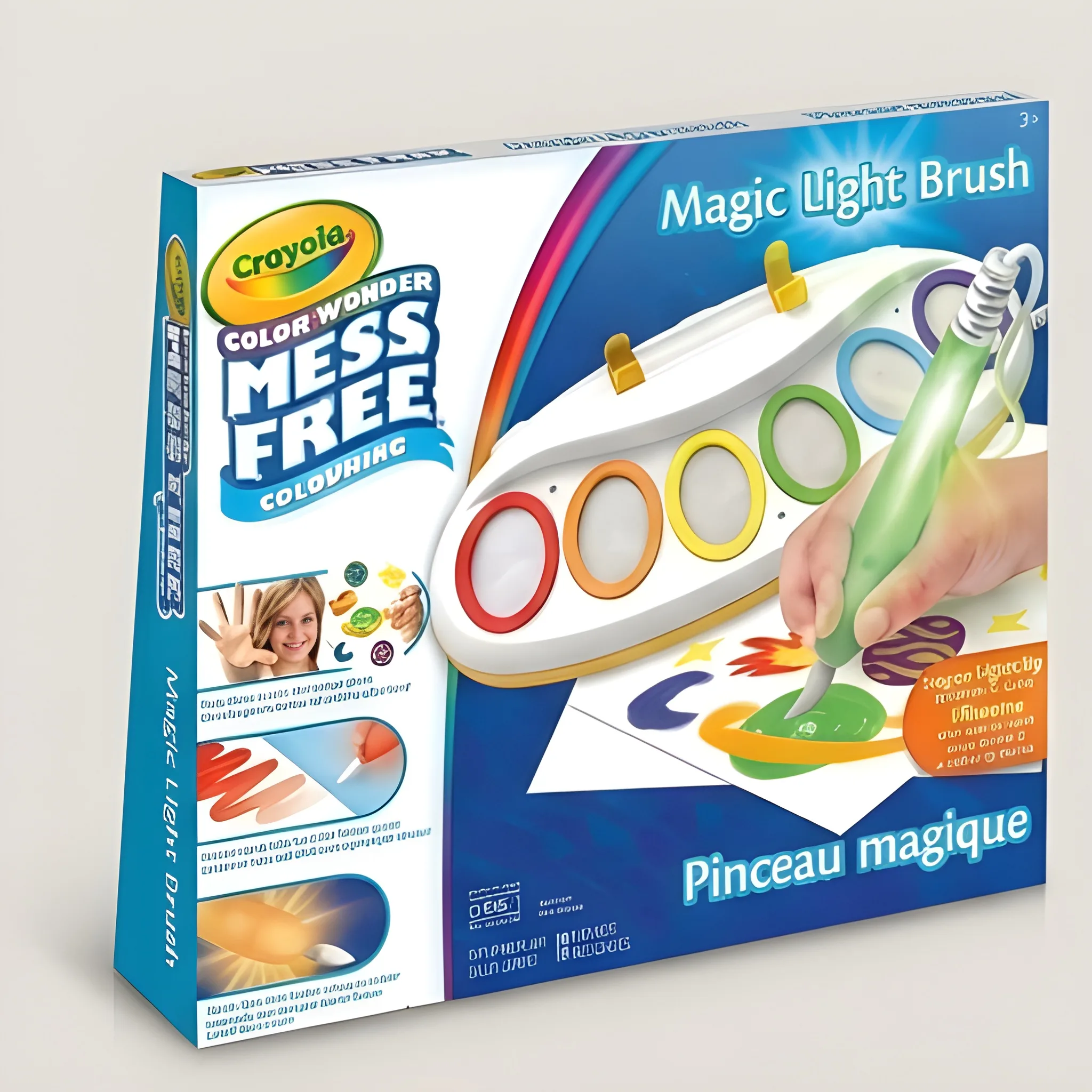 Magic Light Brush Painting Set for Kids – Mess Free Color Wonder Art Kit