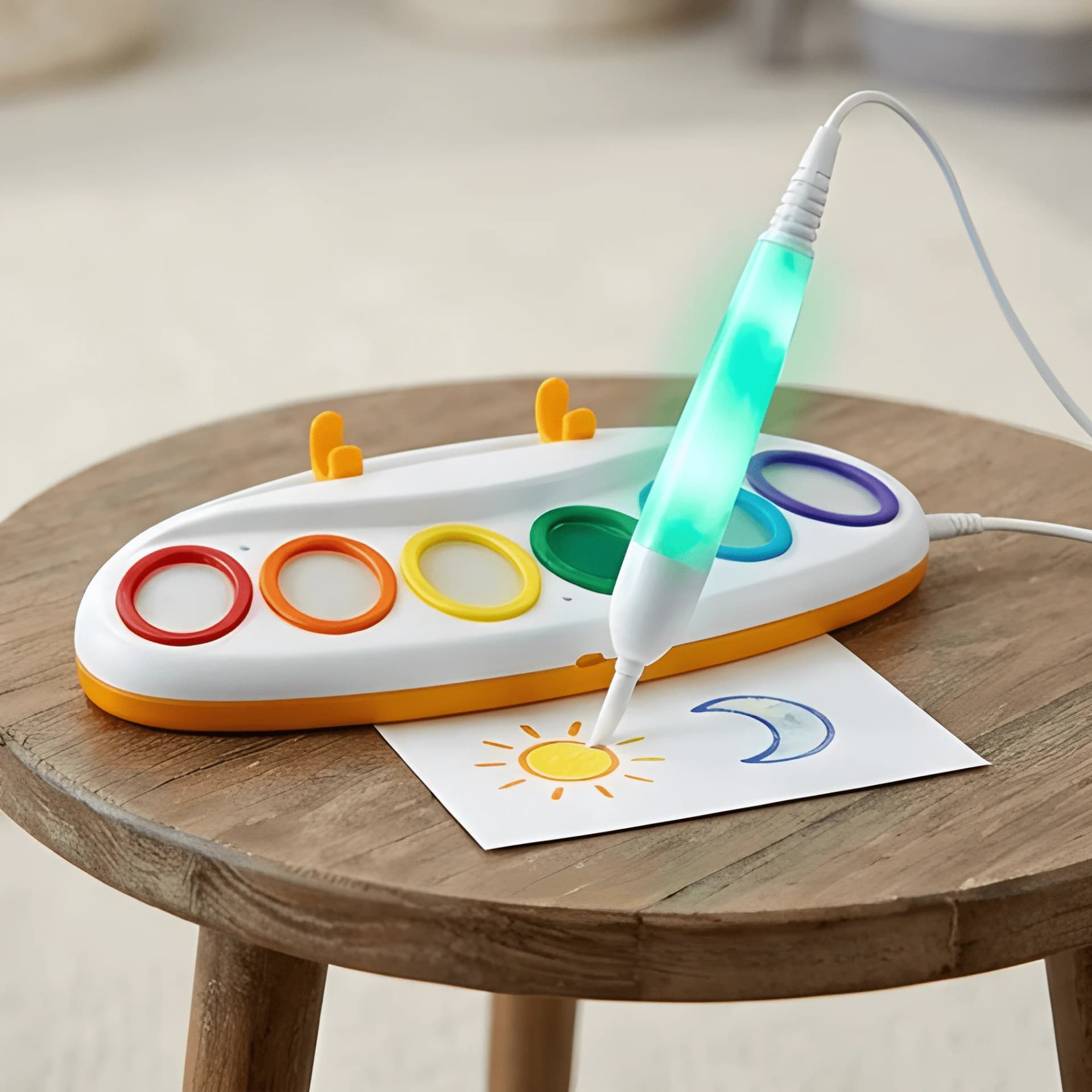 Magic Light Brush Painting Set for Kids – Mess Free Color Wonder Art Kit – wonder painting set