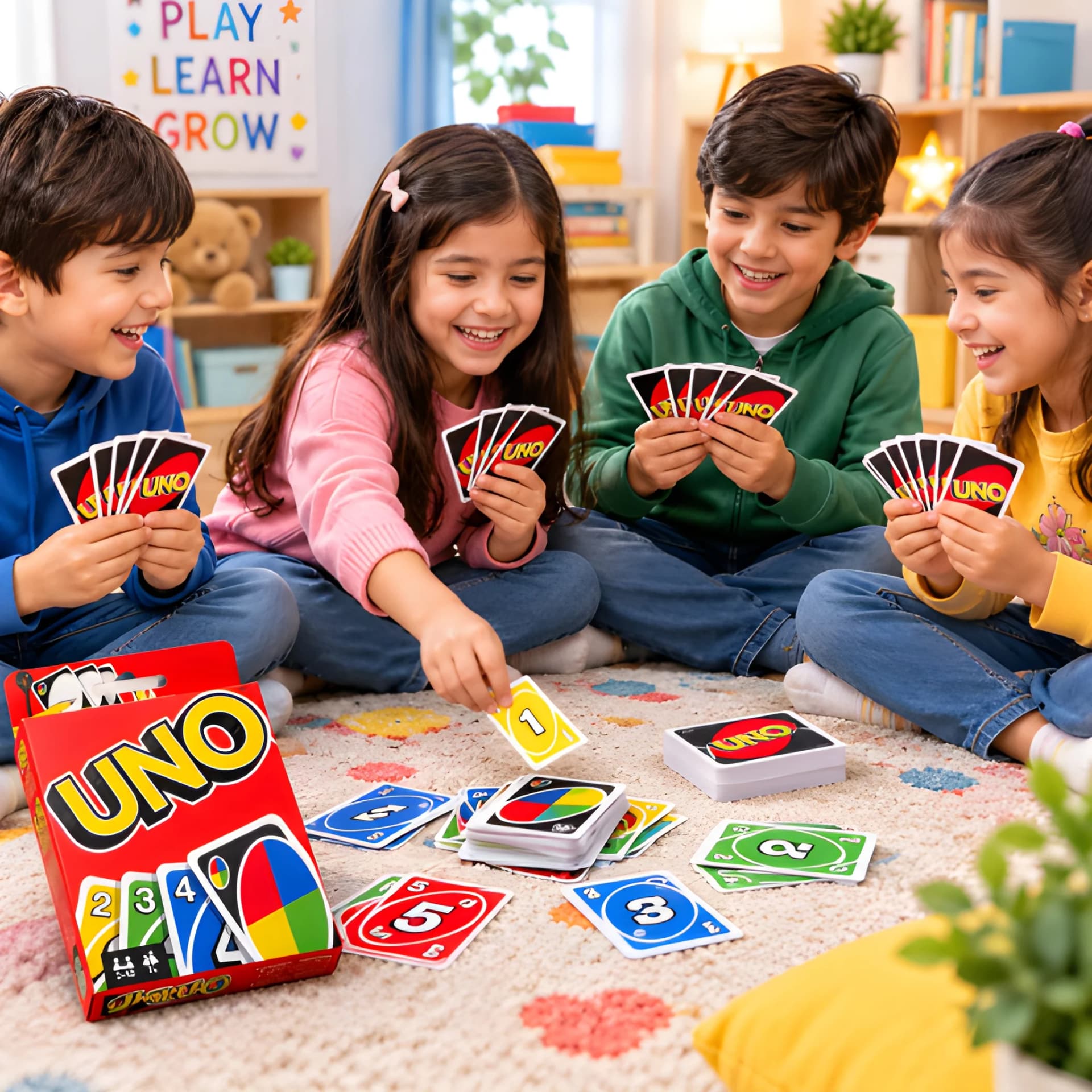 UNO Card Game – Classic Family Card Game for Kids & Adults – uno playing cards