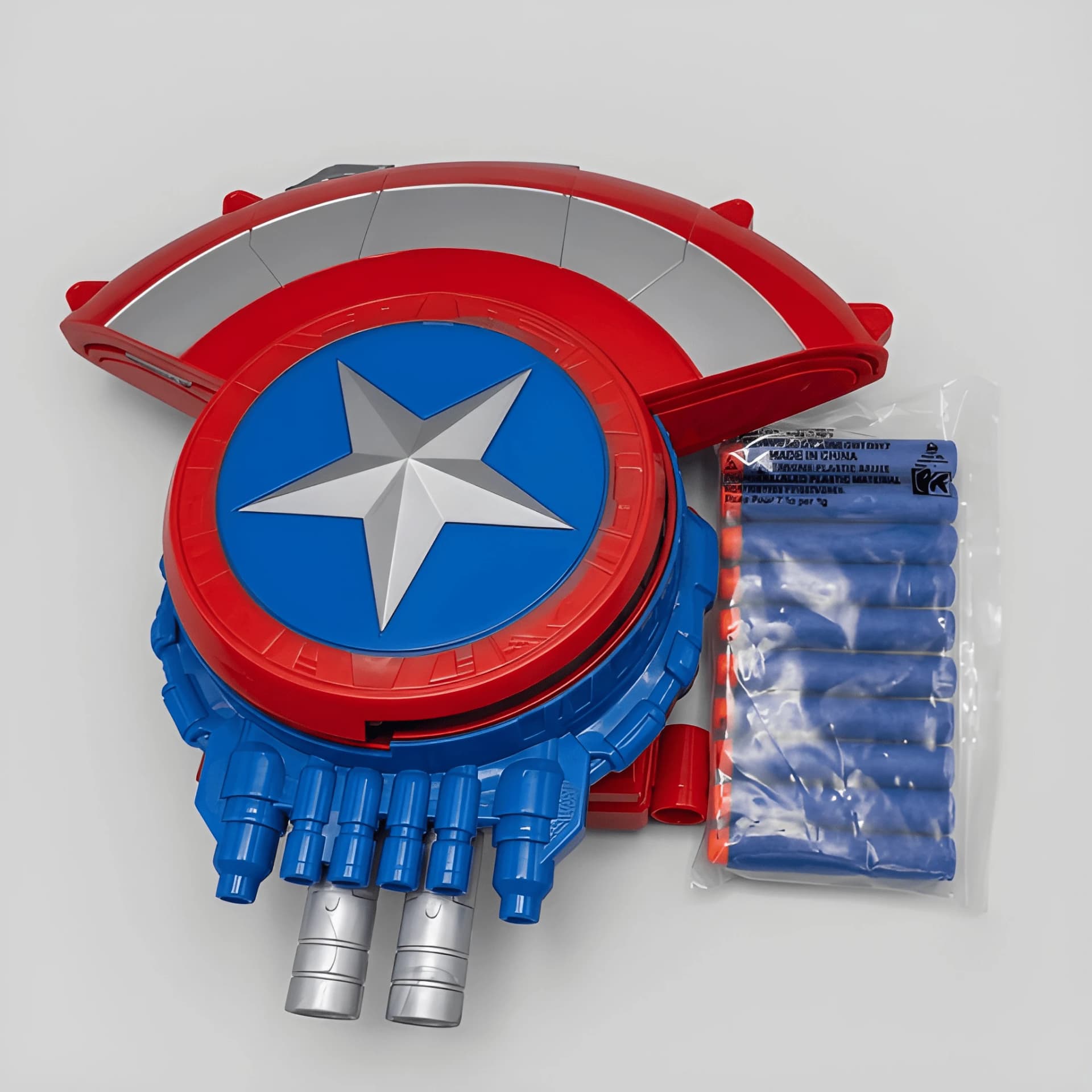 Shield Blaster Toy for Kids | Superhero Shield Shooter Gun with Foam Dart Blaster & Soft Bullets – view 4