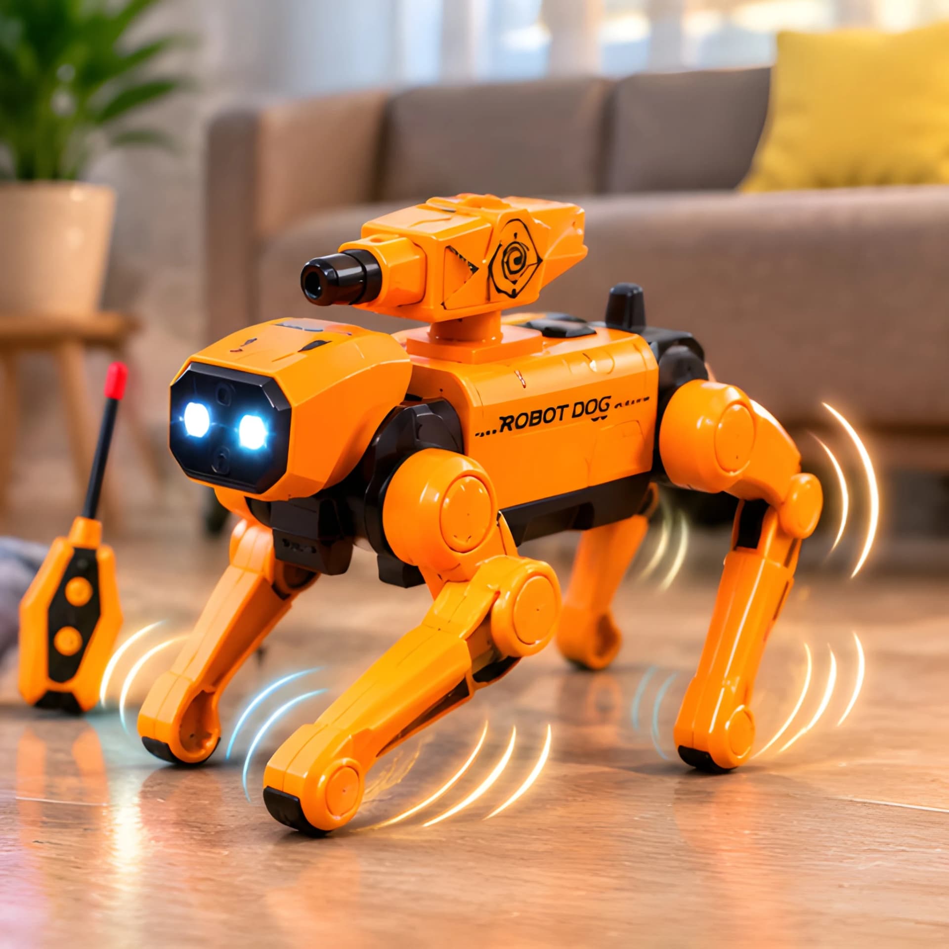 DIY Remote Control Robot Dog Toy | Build-Your-Own Robot Pet with Lights