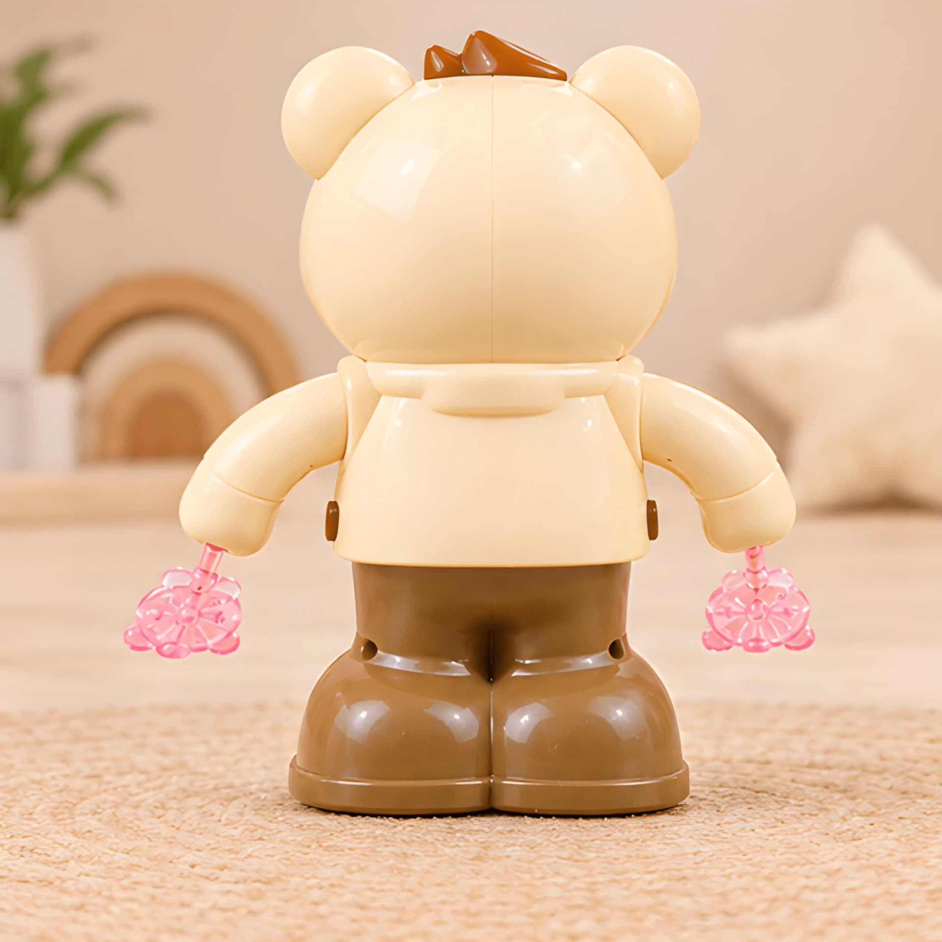 Baby Crawling Toy Lollipop Bear with Moving Arms – crawling guide toy