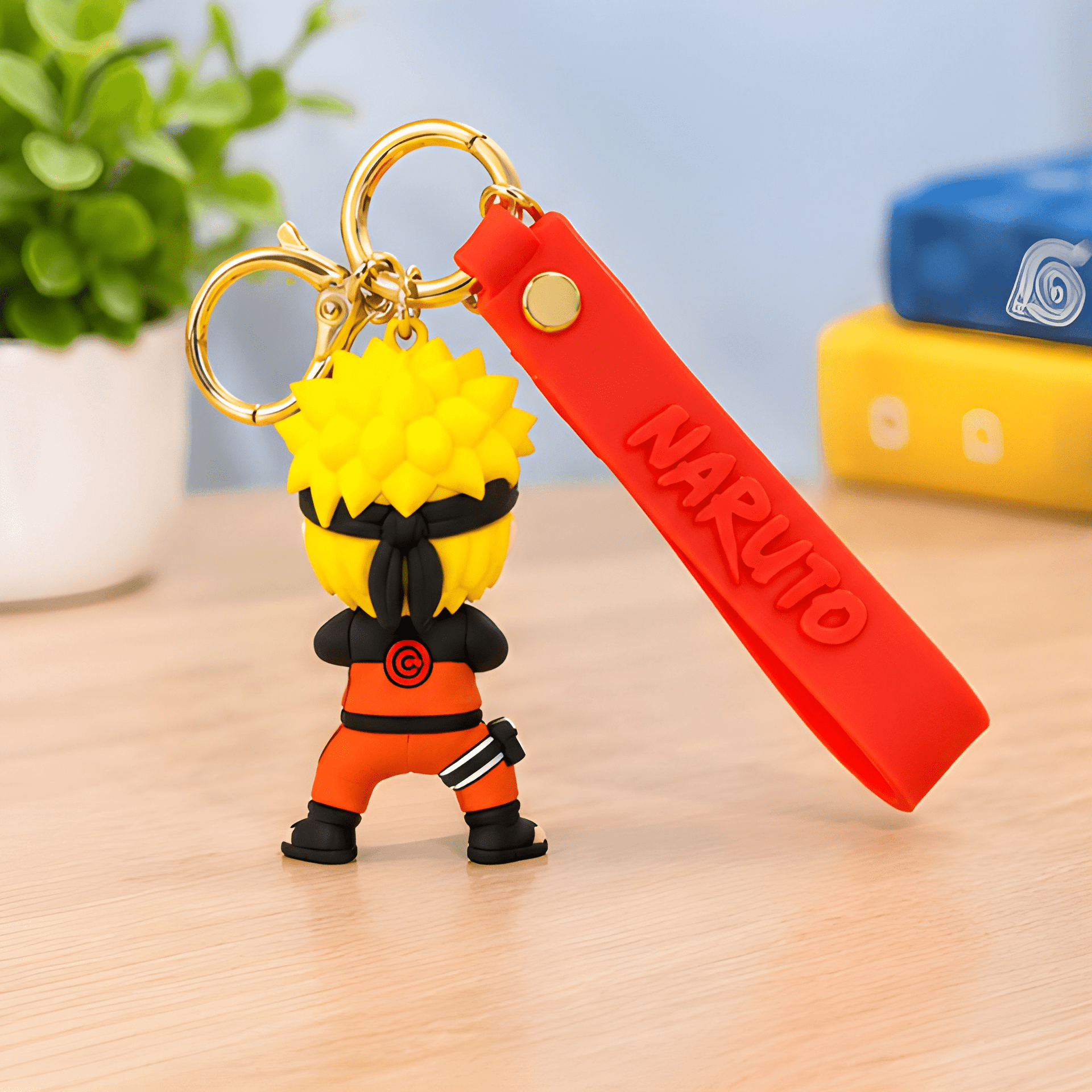 Naruto Anime Ninja 3D Keychain for Girls & Boys – 3d silicone keychain