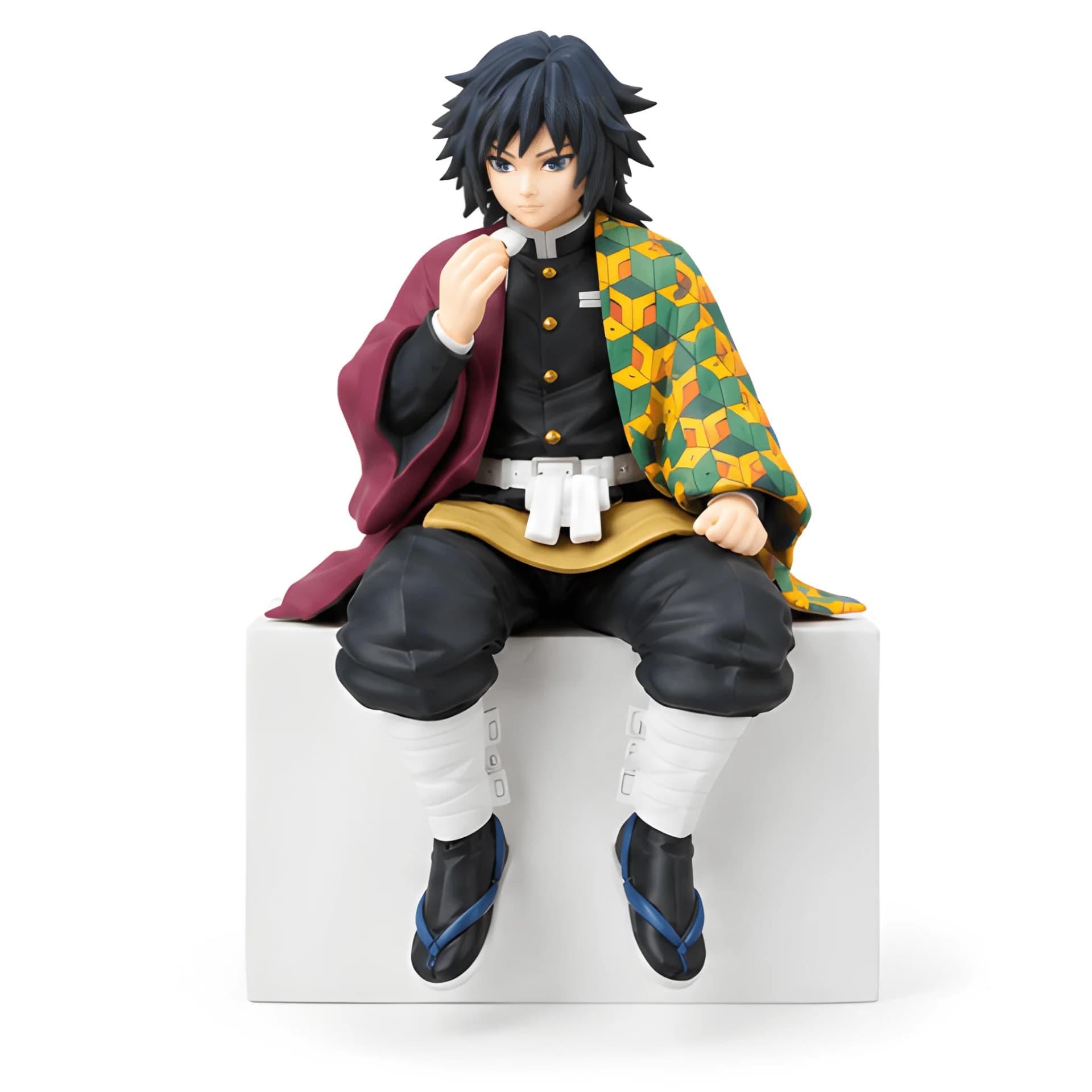 Giyu Tomioka Sitting Demon Slayer Action Figure