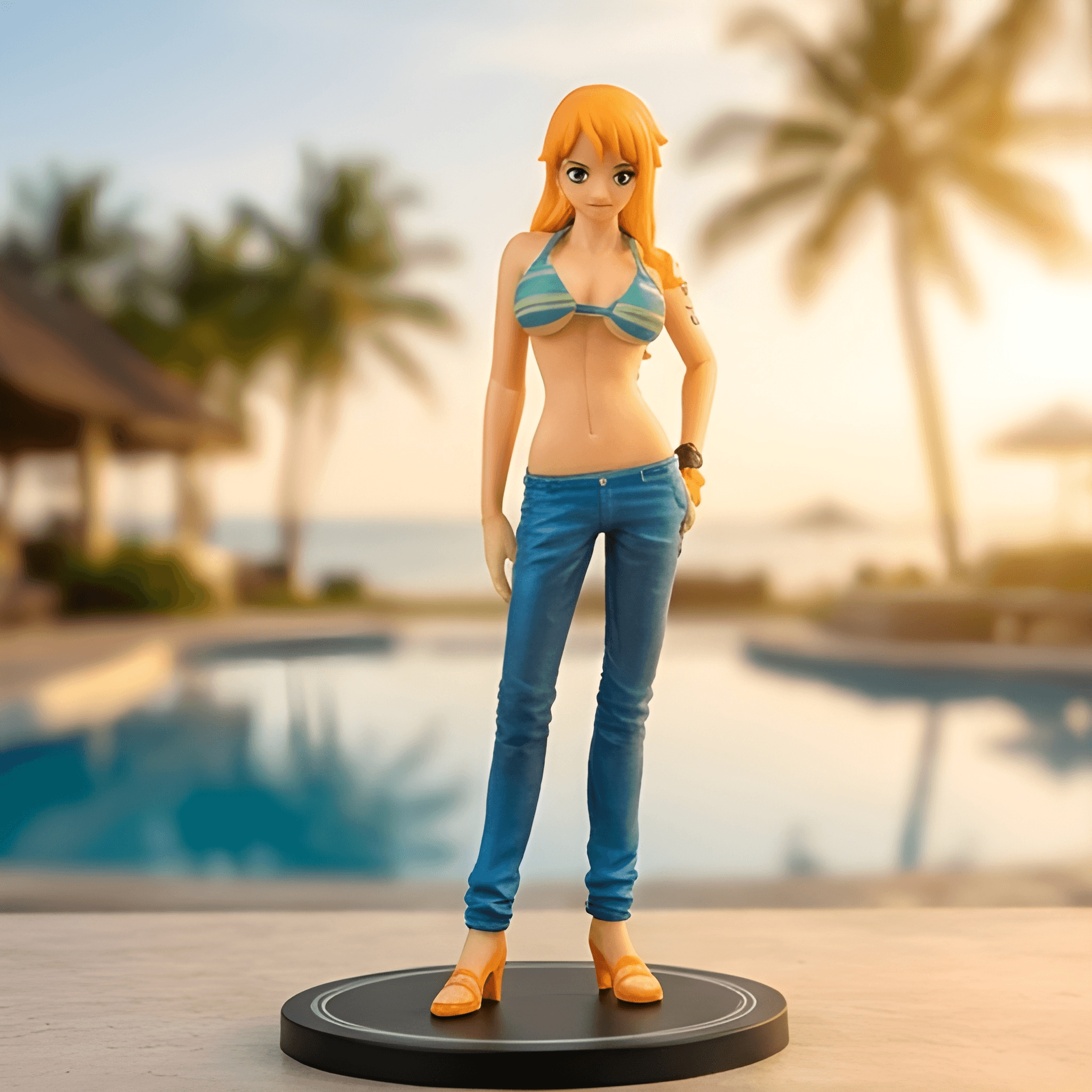 Nami One Piece Anime Collectible Action Figure – 18 cm