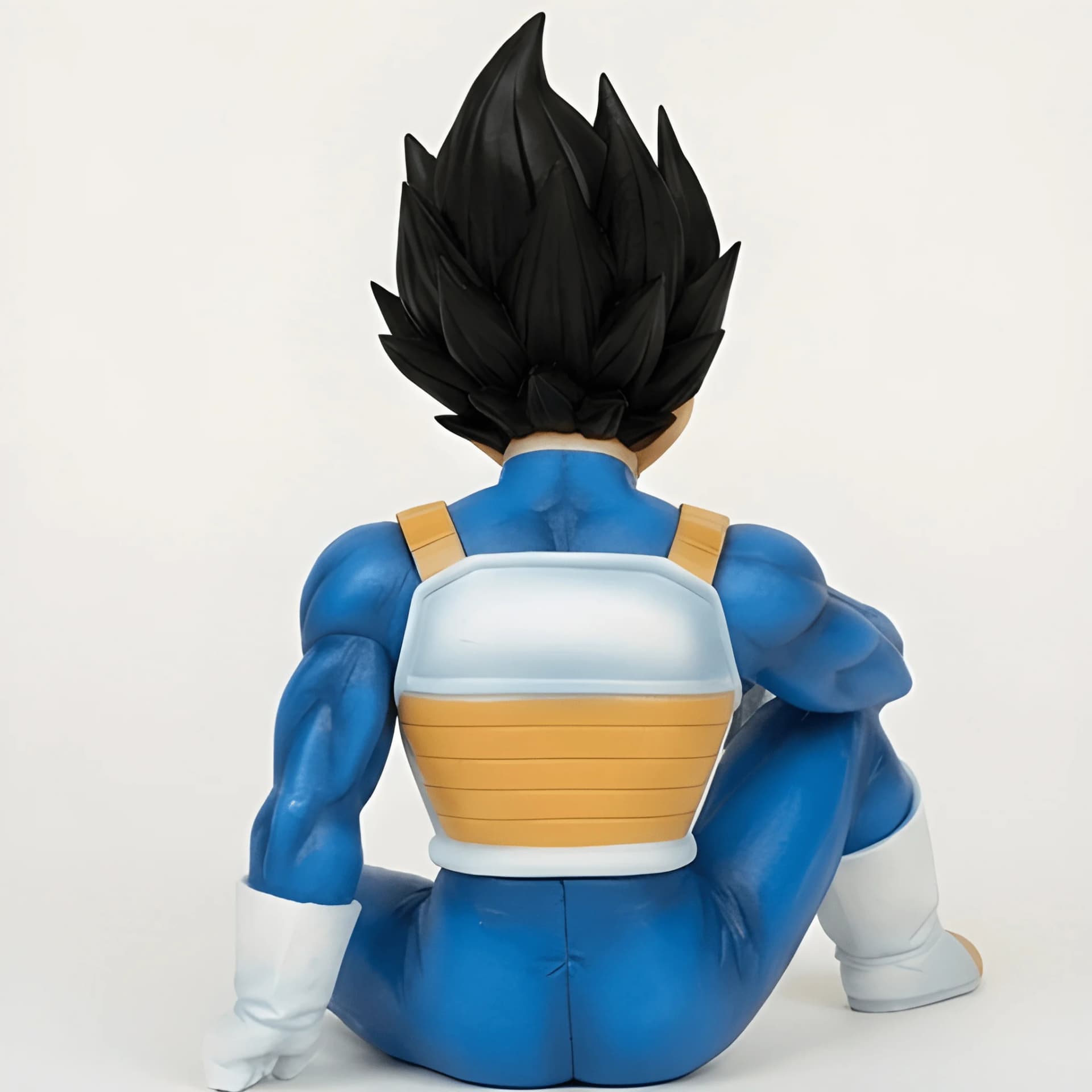 Dragon Ball Z Vegeta Sitting Action Figure – 15 cm Anime Collectible – vegeta anime statue