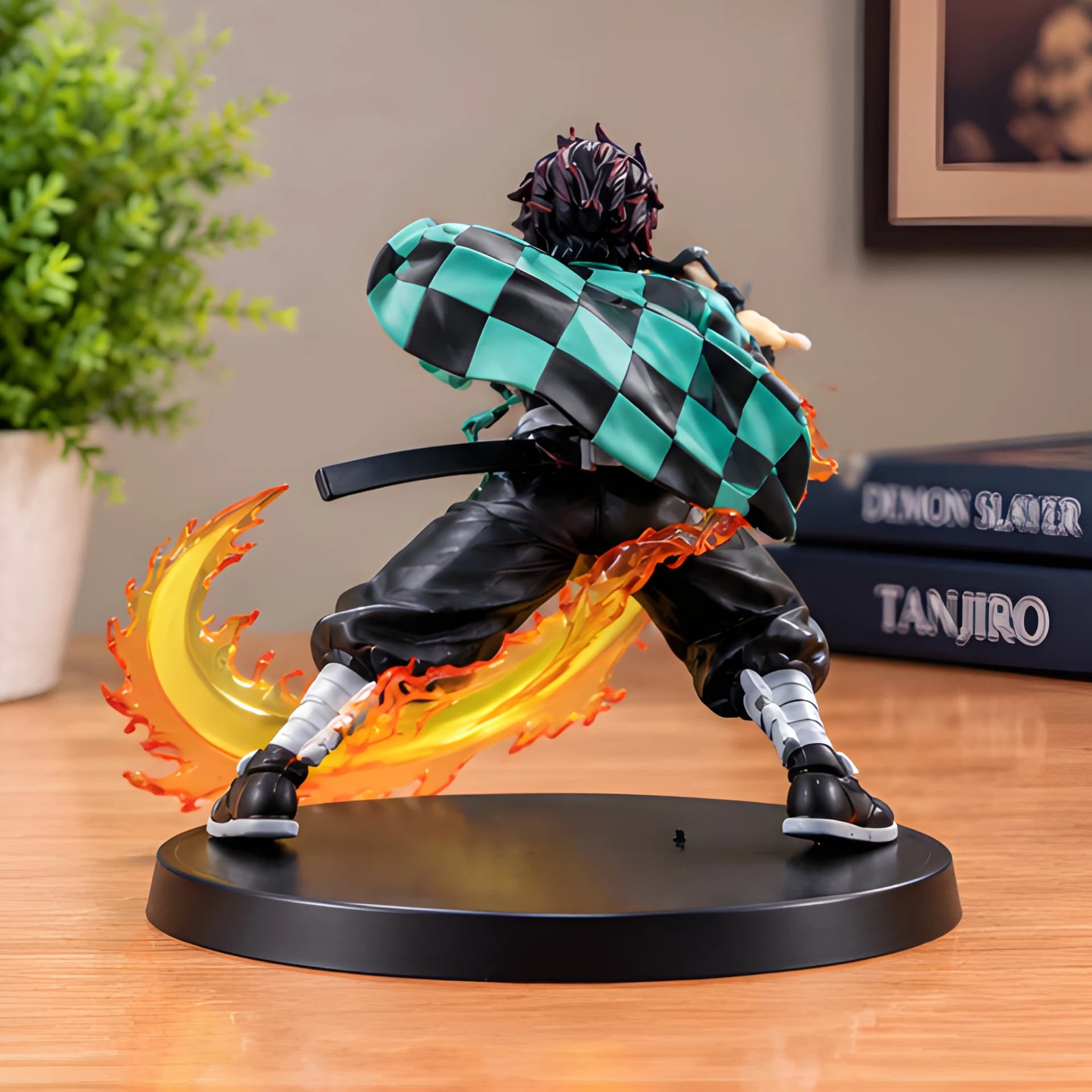Tanjiro Flaming Sword Action Figure – Demon Slayer – tanjiro kamado toy