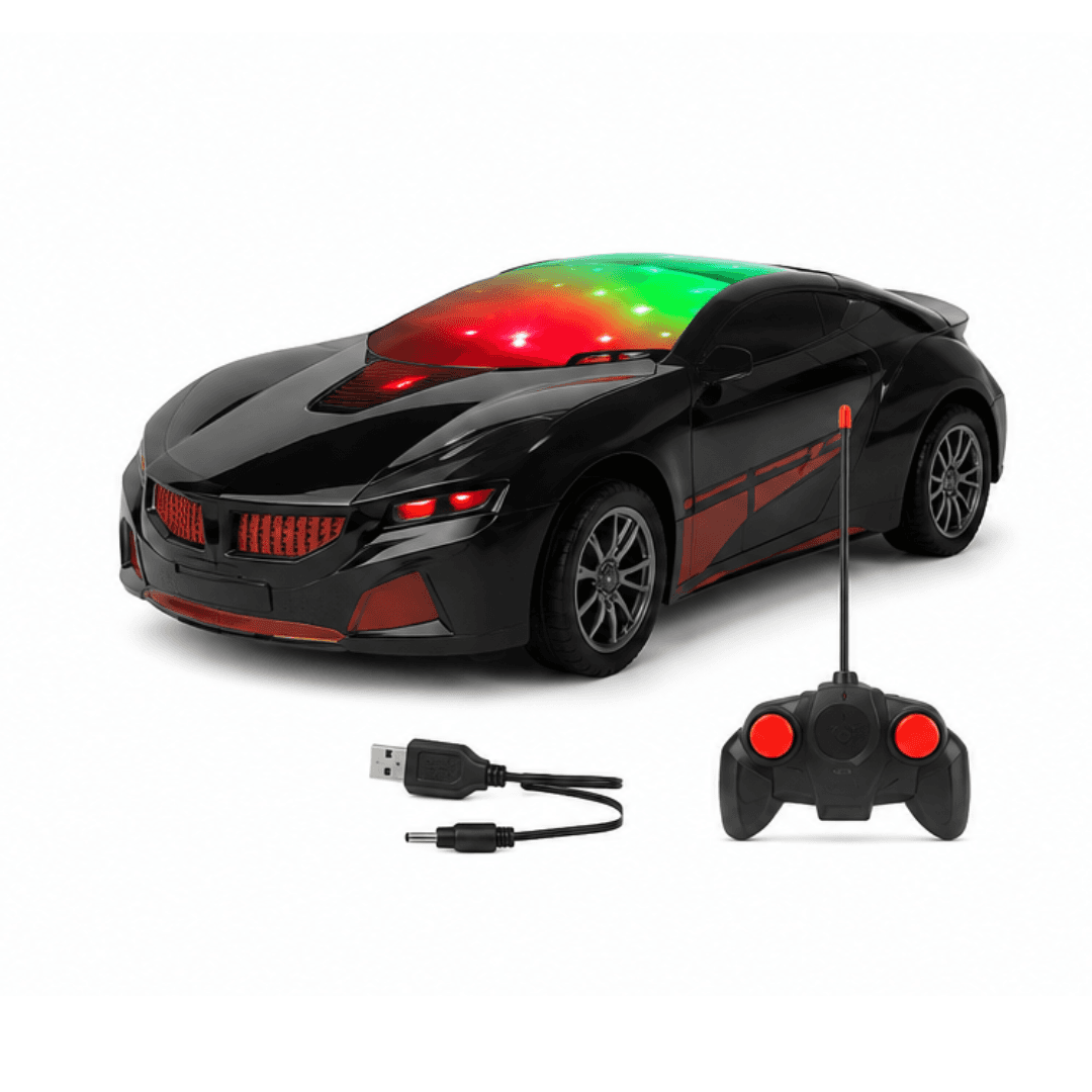 3D Famous Remote Control Car | Fun RC Toy Car for Kids