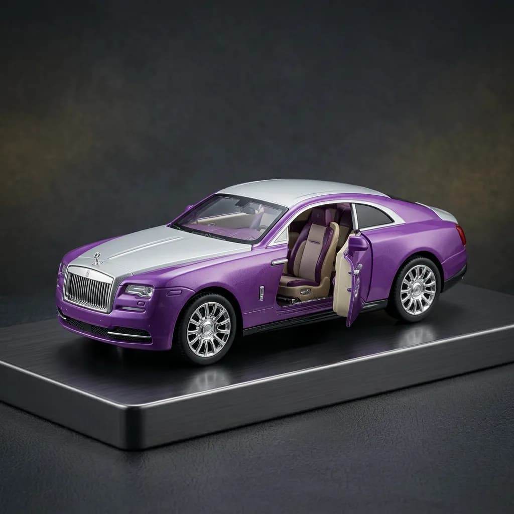 Elegant 1:32 Scale Luxury Coupe Diecast Metal Model Car – firefly gemini flash 62