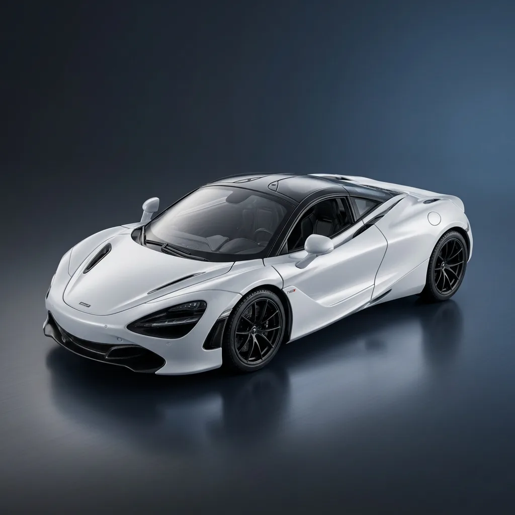 Diecast Mclaren 720S Sports Coupe Model with Pull Back Action, Light & Sound - 1:32 Scale – diecast mclaren 720s 1