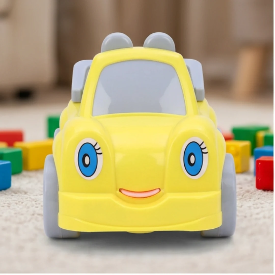 Cartoon Face Sports Car Toy for Kids – cute toy car for kids