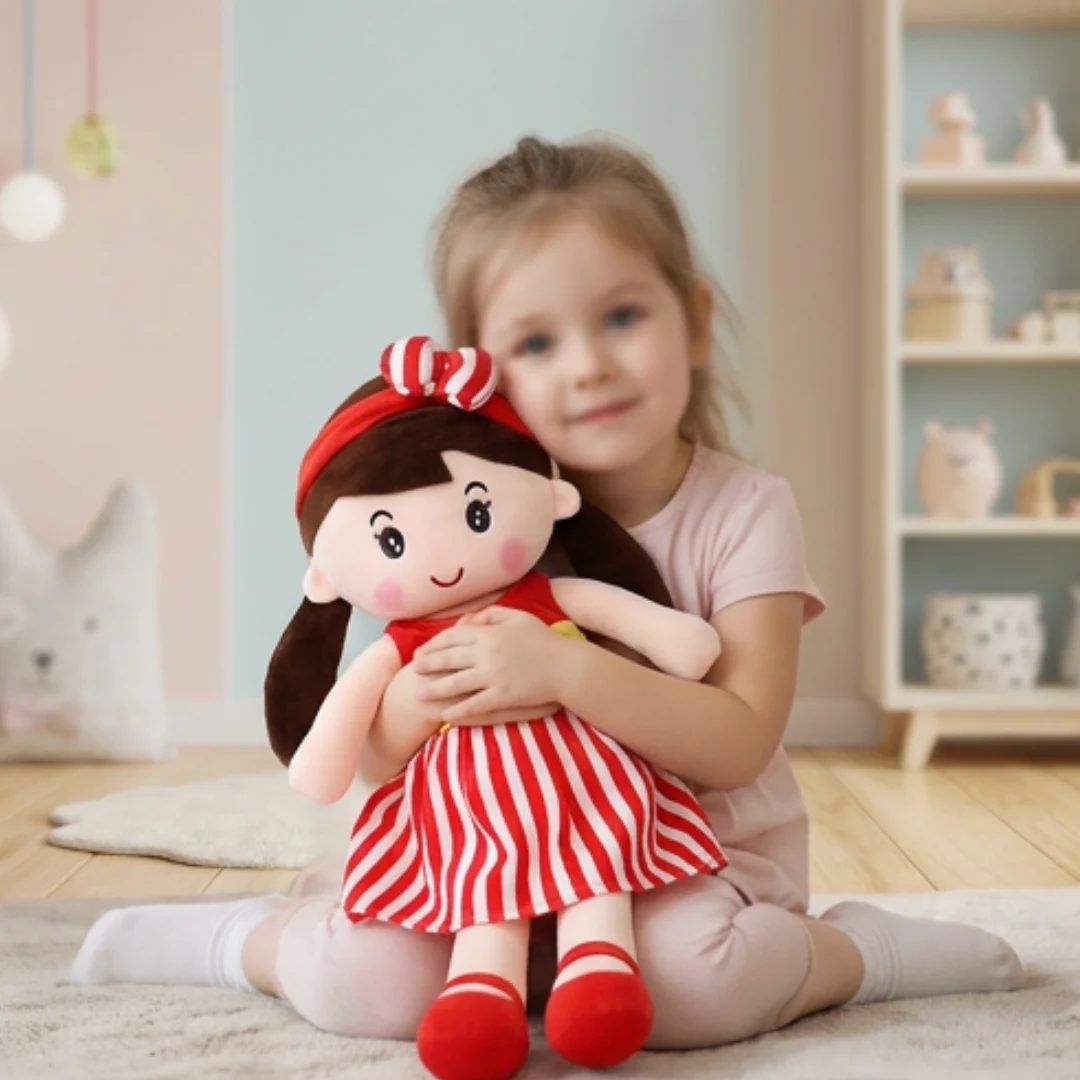 Doll Soft Toy with Headband – doll toy for birthday