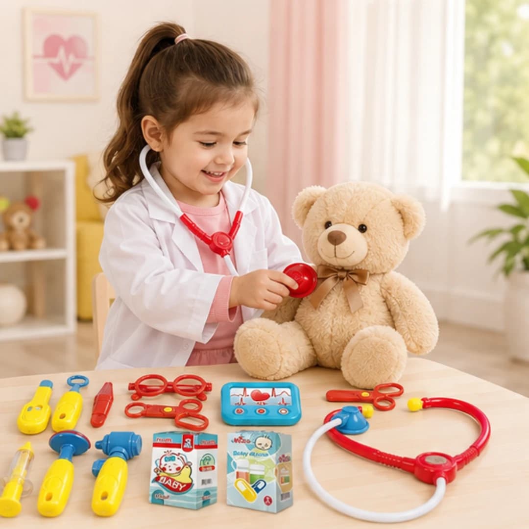 Doctor Play Set Trolley Toy for Kids – doctor kit trolley toy