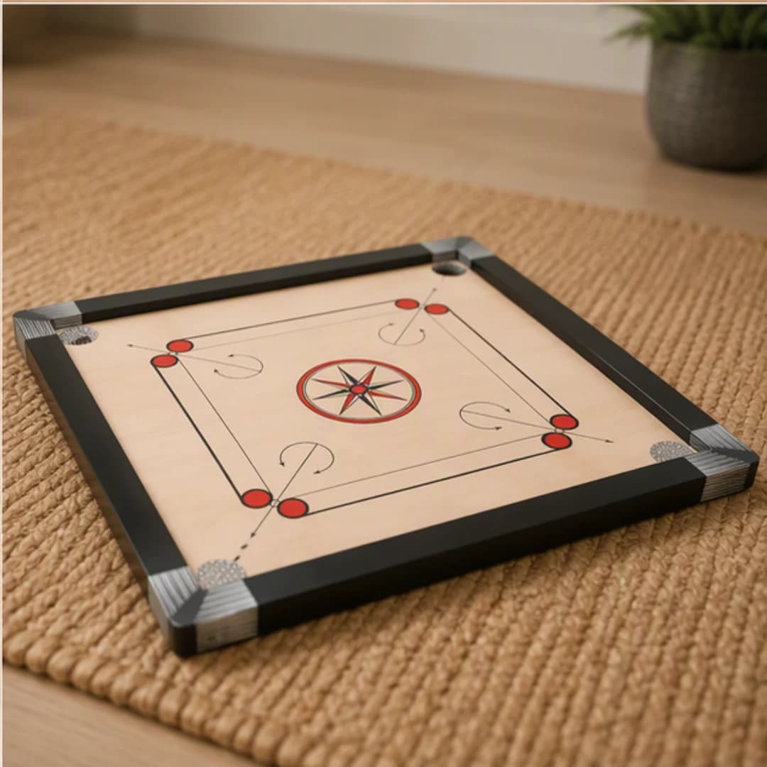 Wooden Carrom Board Game – carrom board for home