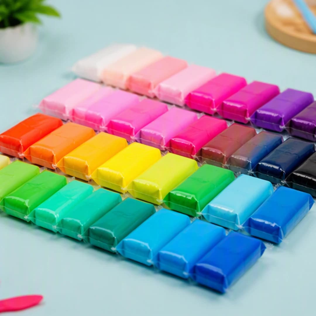 24 Colors Air Dry Modeling Clay – modeling clay for kids