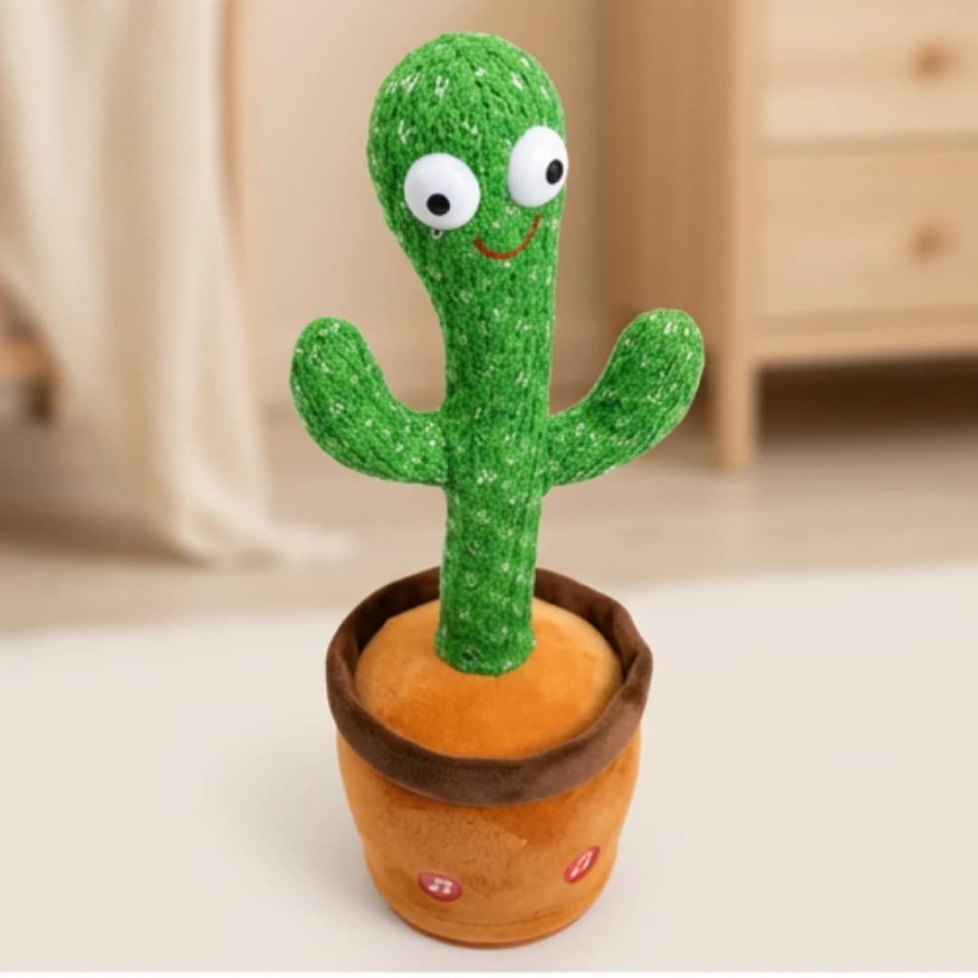 Talking Dancing Cactus Toy – interactive cactus toy