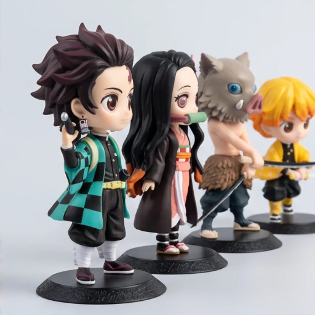 Anime Demon Slayer 6 Pcs Action Figure Set – demon slayer 6 pcs set