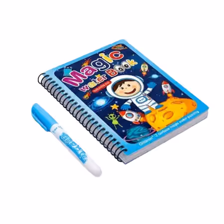 Water Magic Learning book SET OF 6 – water coloring book for kids