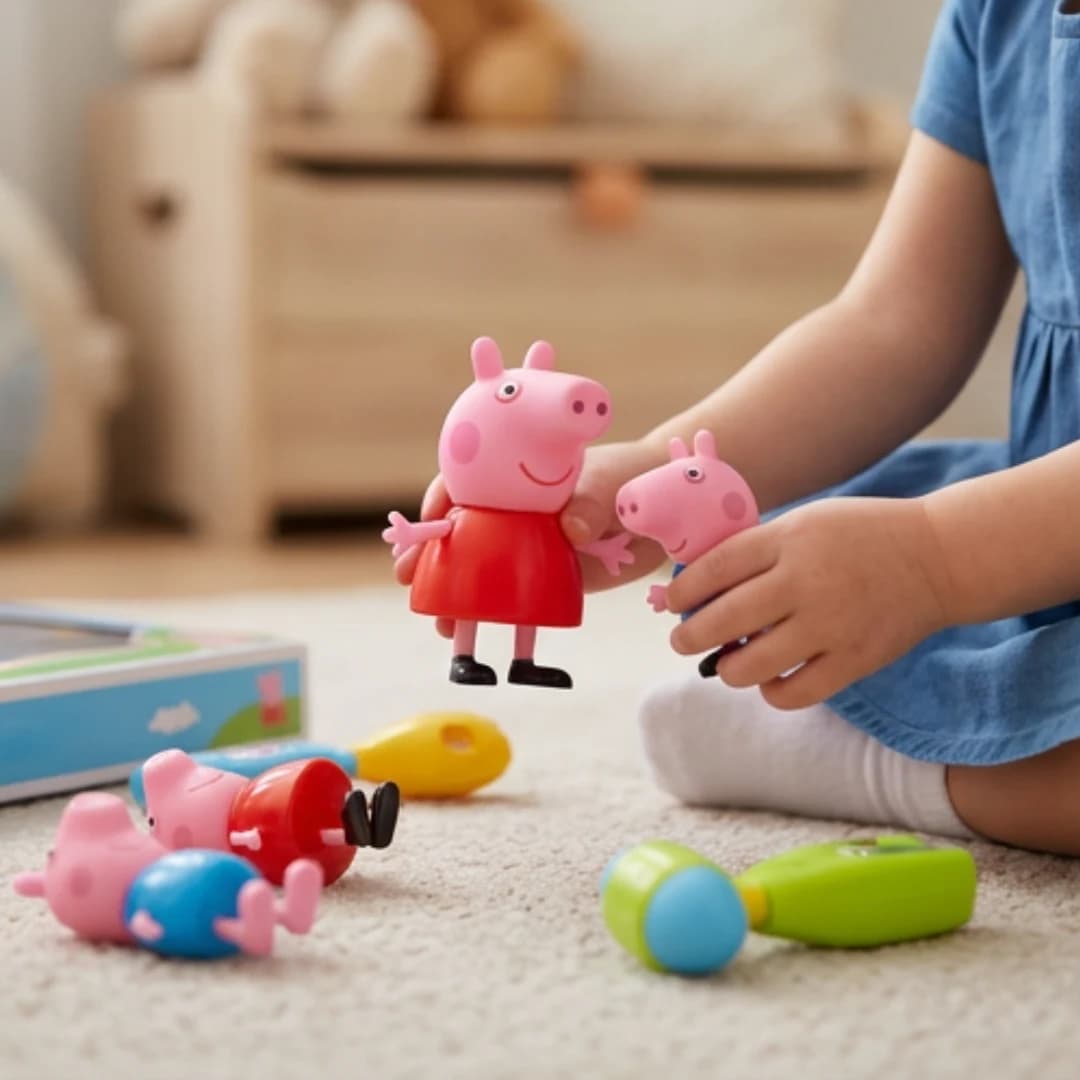 Baby Pig Doctor Playset – Kids Doctor Toy Set – role play medical toy set