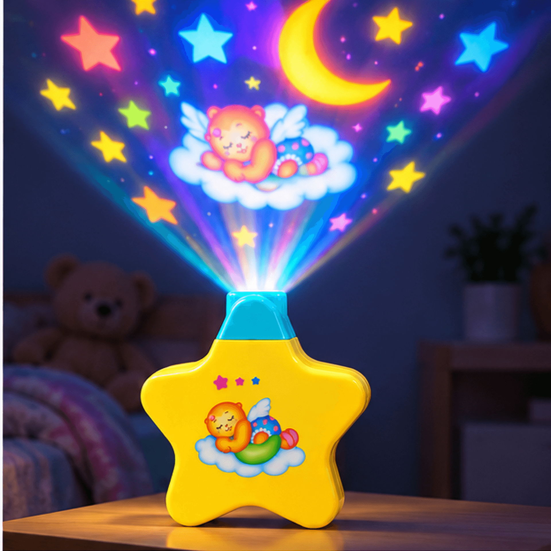 Star Night Projector Lamp for Babies – view 2