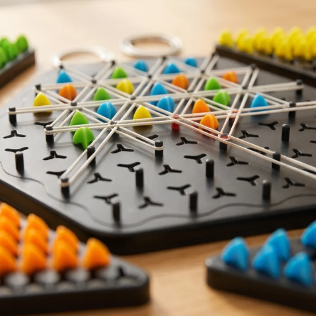 Brain Teasing Puzzle Game Toy – Geometry Chess Multiplayer Set – multiplayer puzzle game