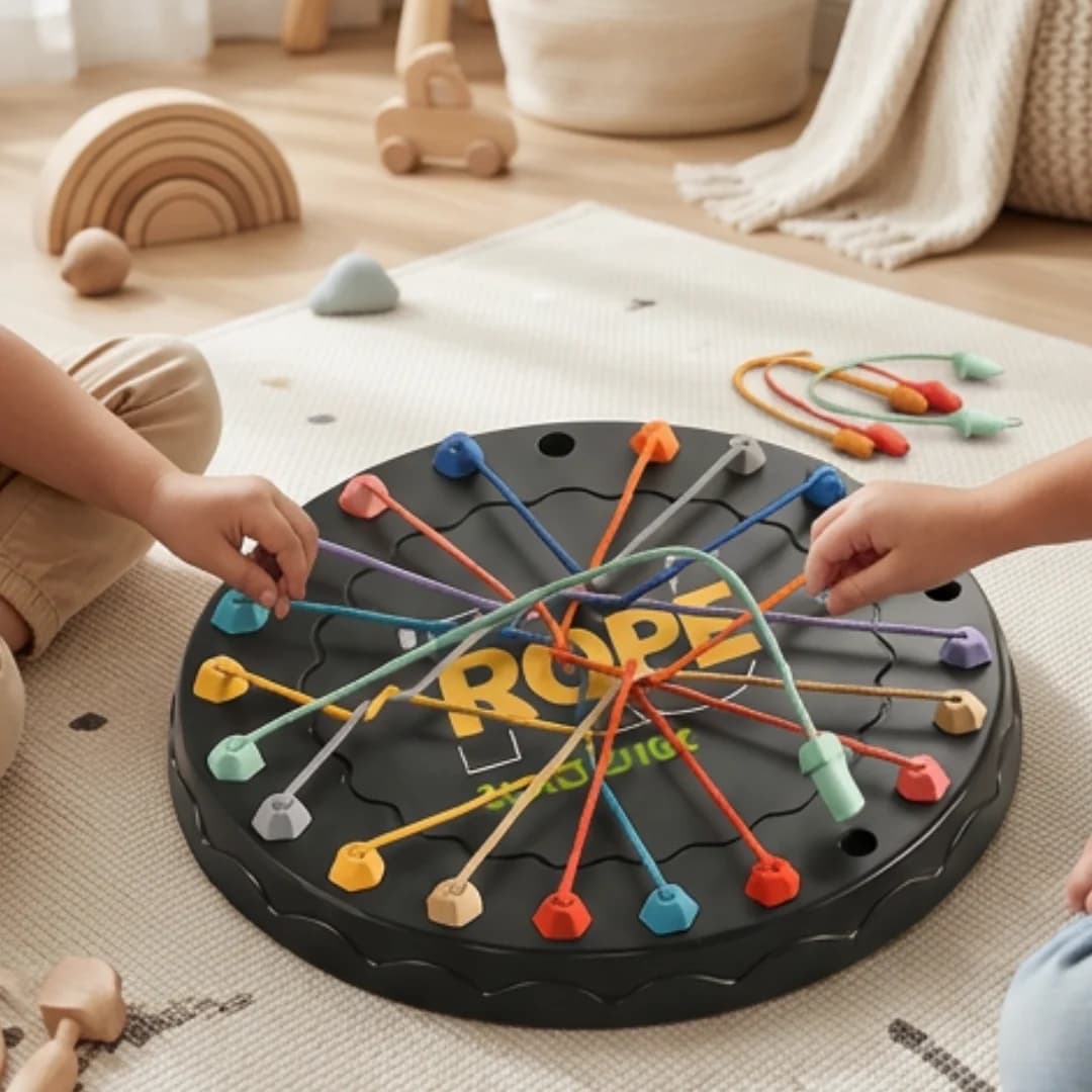 Rope Challenge Game – Puzzle Toy for Kids & Adults – rope challenge for kids