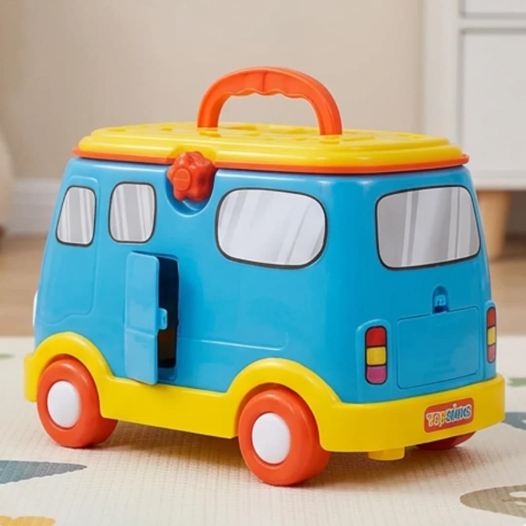 Kids Doctor Set – Mini Bus Ride On Doctor Play Set, 2 in 1, 16 Pc – doctor kit for kids