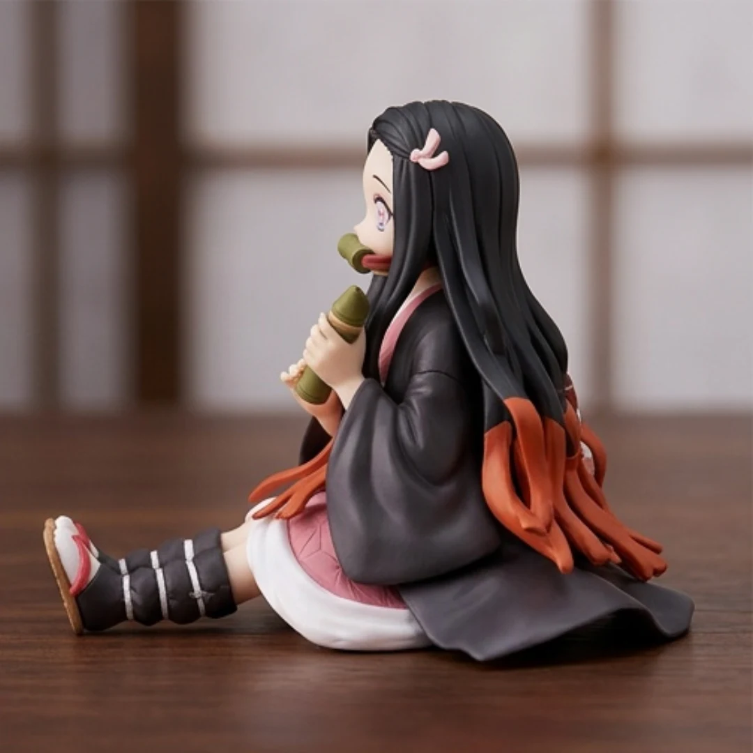Nezuko Kamado Sitting Action Figure – Demon Slayer Anime Figure – view 2
