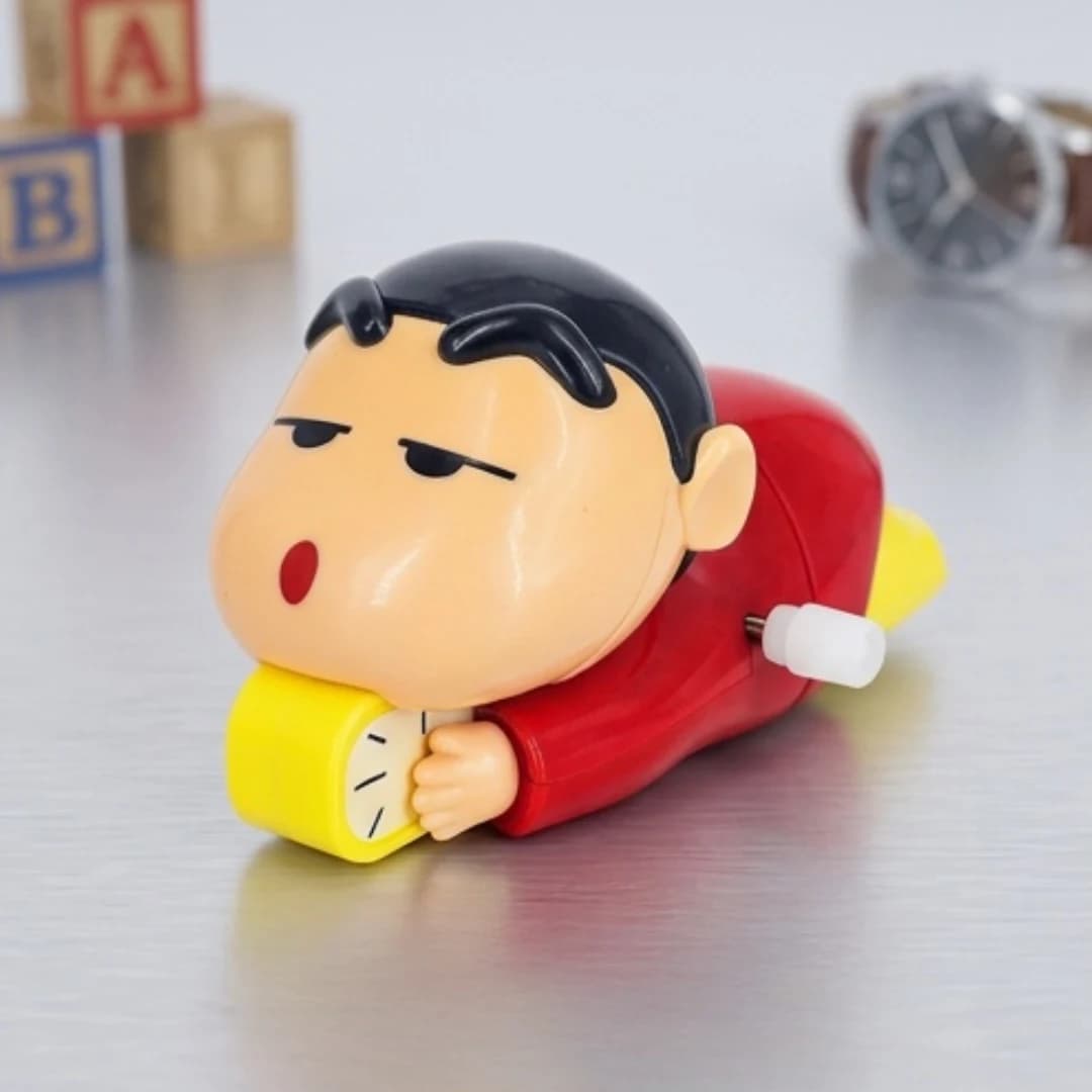 Shinchan Moving Collectible Toy – Cute Cartoon Action Figure for Kids