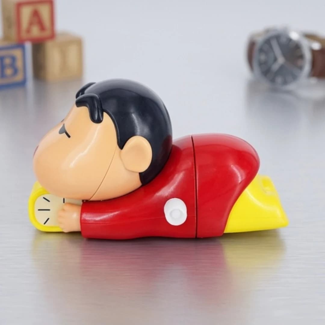 Shinchan Moving Collectible Toy – Cute Cartoon Action Figure for Kids – shinchan moving toy