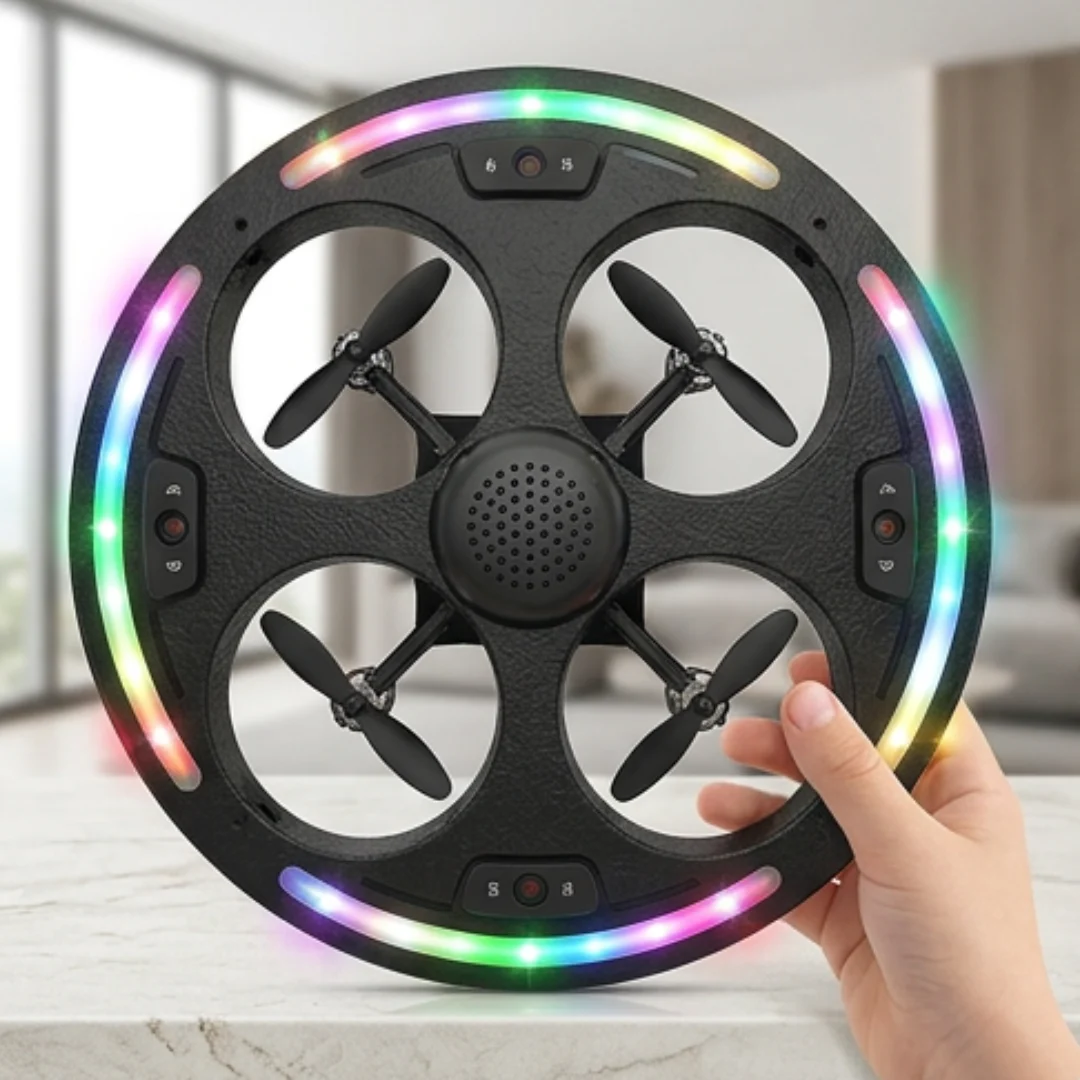 360° Stunt Flying Drone Aircraft Toy with Remote Control, USB Charging & LED Lights – remote control drone