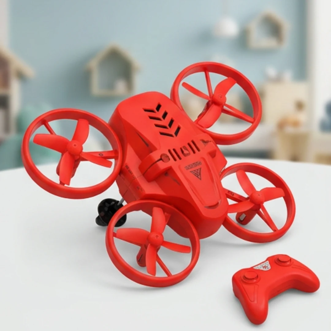 Sky King Flying Helicopter Toy – RC Mini Drone with Sensor Control & LED Lights