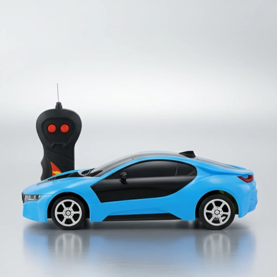 Fast Modern Remote Control Car with 3D LED Lights | 2-Way RC Racing Car – high speed toy car for boys girls