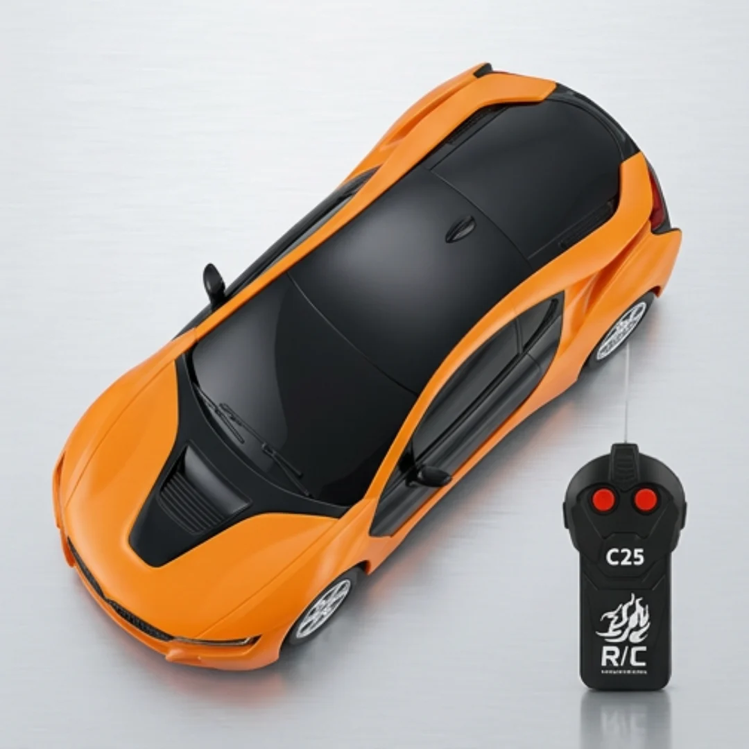 Fast Modern Remote Control Car with 3D LED Lights | 2-Way RC Racing Car – 3d led light remote control car