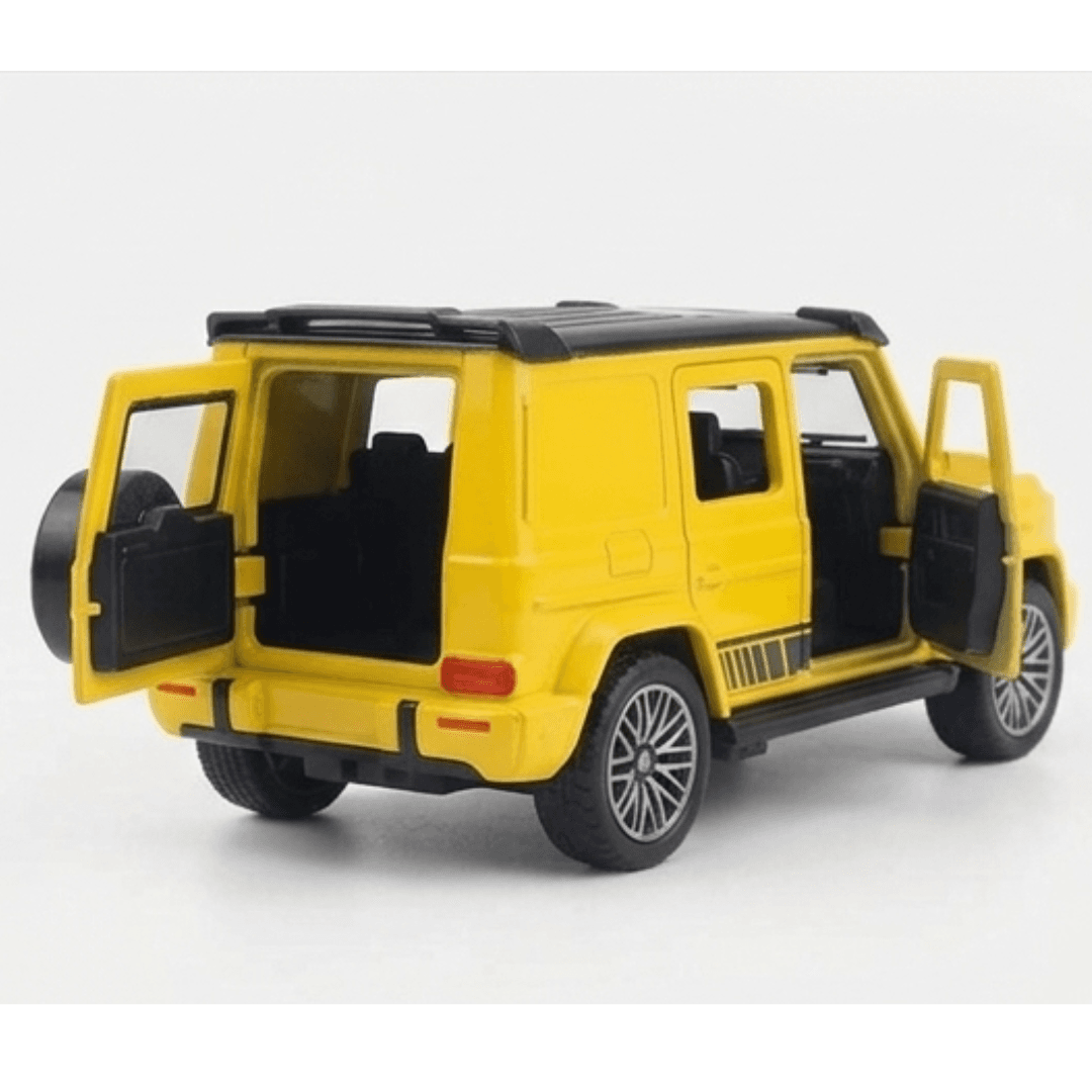 Super Toy Die Cast G Wagon Car for Kids (Blue, Yellow, Black) – view 5