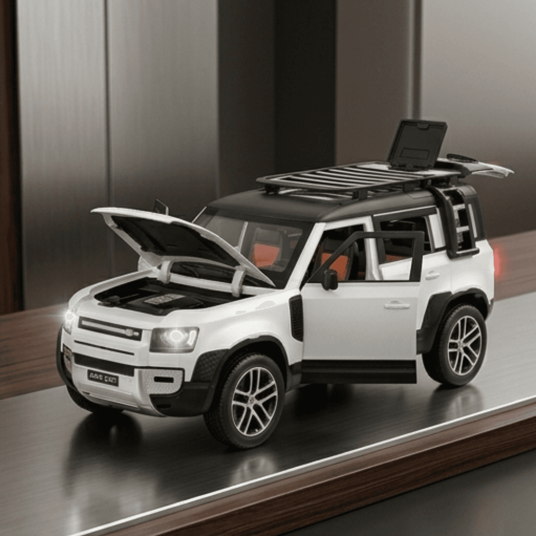 1:24 Scale Die Cast Metal Land Rover Defender Toy Car