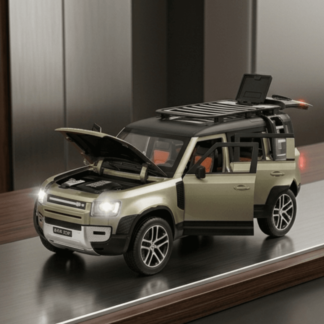 1:24 Scale Die Cast Metal Land Rover Defender Toy Car – diecast metal model car