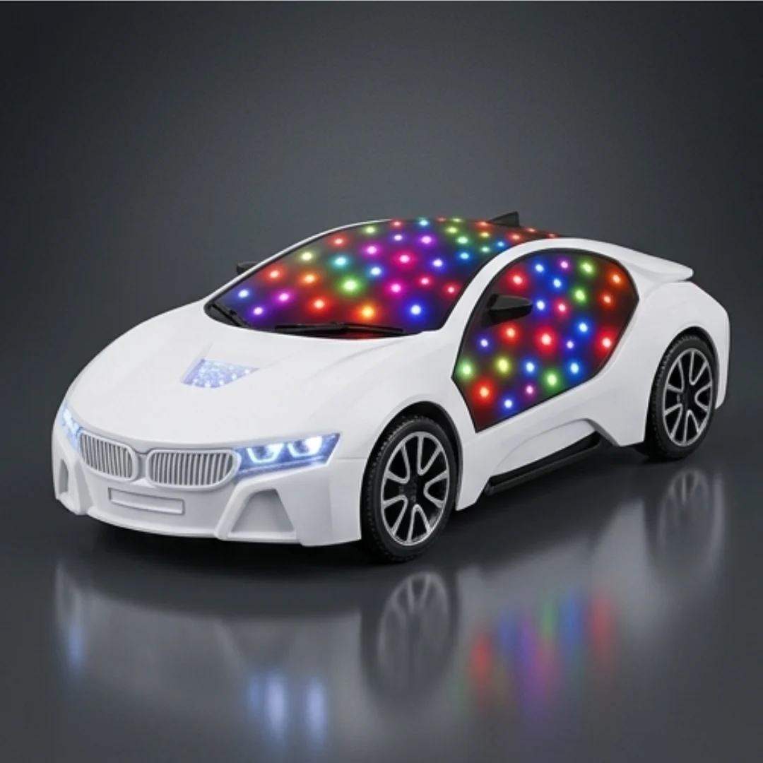 3D Flash Speed Racer – 2 Function Remote Control Car for Kids – 2 function rc car with vibrant lights