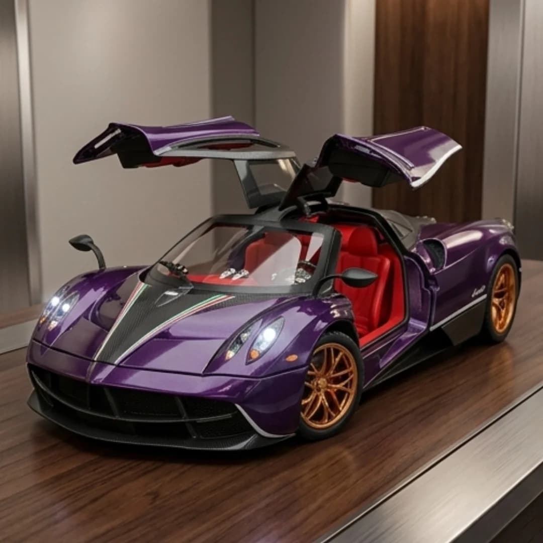 1:24 Scale Die Cast Metal Pagani Huayra Sports Car Toy – huayra racing car