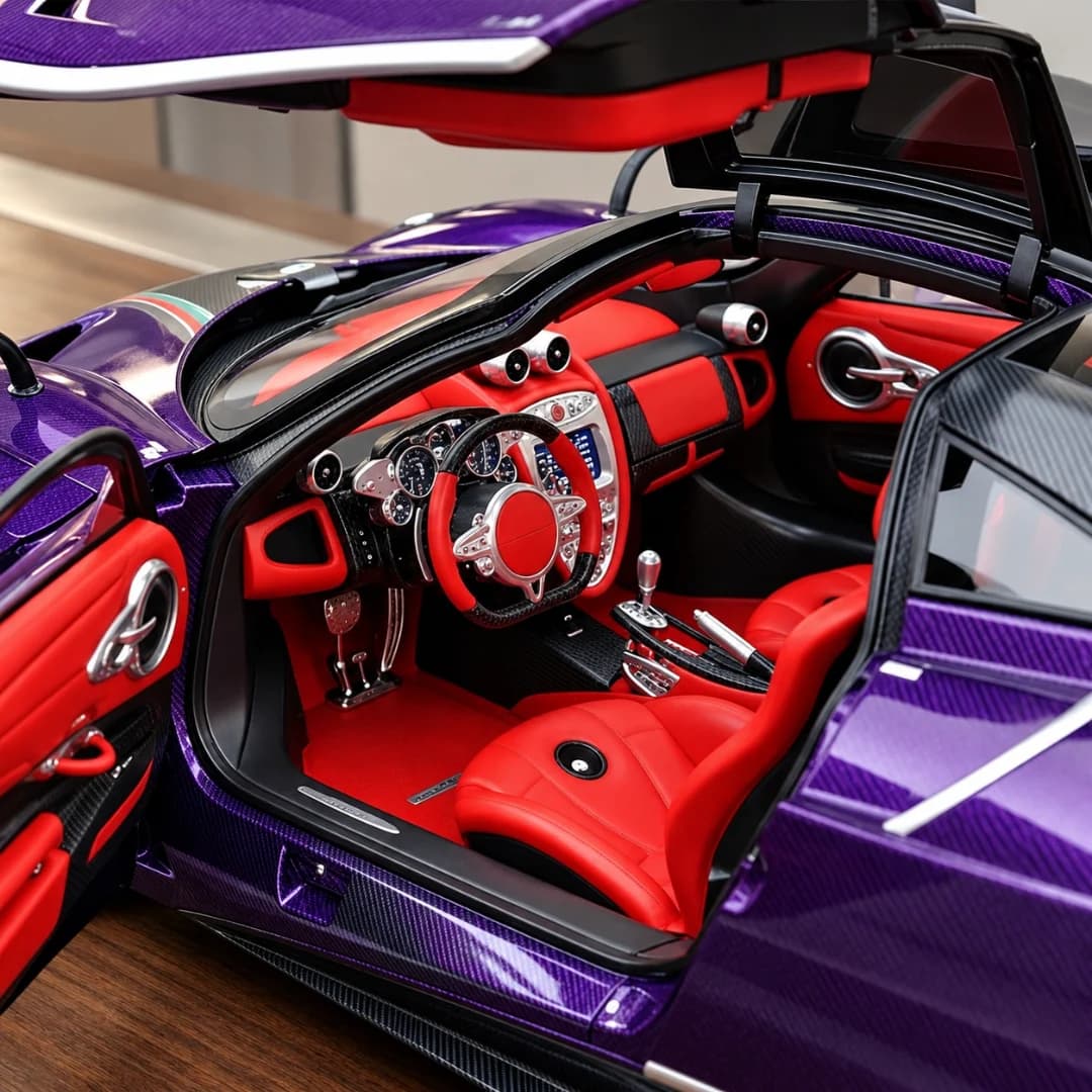 1:24 Scale Die Cast Metal Pagani Huayra Sports Car Toy