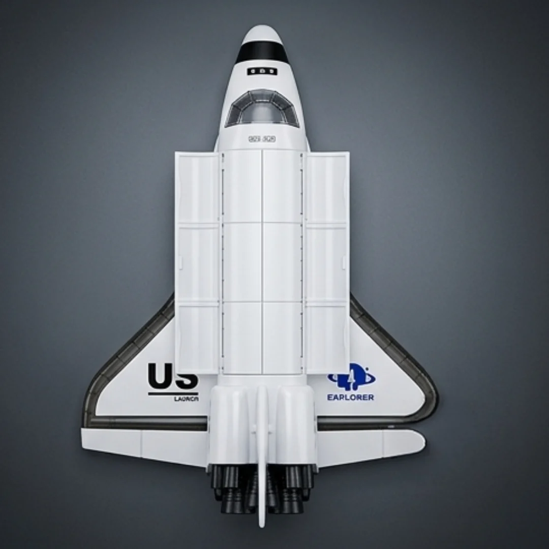 RC Space Explorer Aircraft – Remote Control Spaceship with Music, Lights & Spray Function – rechargeable rc spaceship