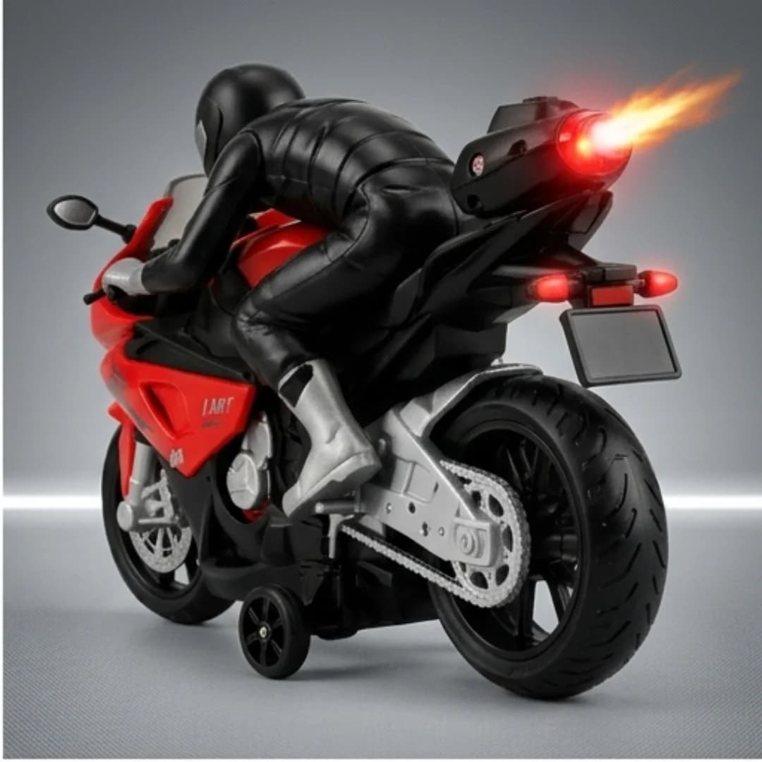 RC Motorcycle for Kids with Rider – 1:20 Scale Remote Control Racing Bike