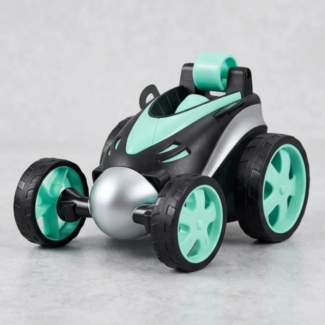 RC Stunt Racing Car – 360° Rotating Flip & Roll Remote Control Toy – rc stunt car