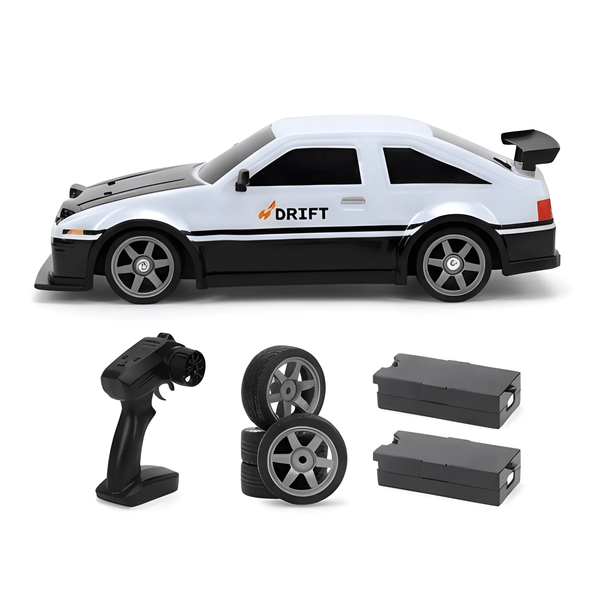 RC Drift Racing Sports Car with 4WD, LED Lights & Remote Control – 1:24 Scale – electric remote control racing vehicle