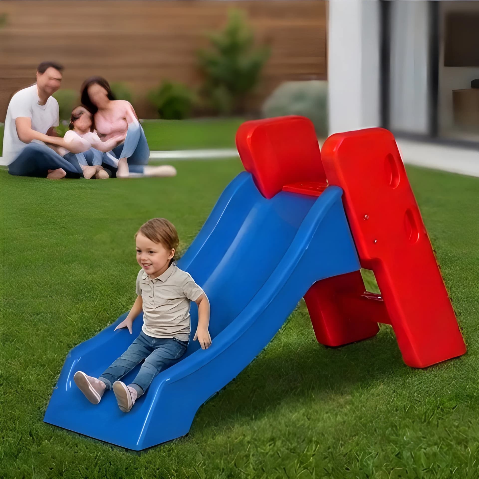 Dooper Slide for Kids – Safe Plastic Indoor & Outdoor Kids Slide